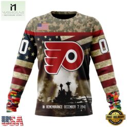 NHL Philadelphia Flyers Specialized Unisex Kits Remember Pearl Harbor Hoodie, T Shirt , NHL 3D Game Day Tee Nhl Philadelphia Flyers Specialized Unisex Kits Remember Pearl Harbor Hoodie T Shirt 3