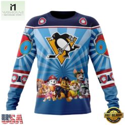 NHL Pittsburgh Penguins Special Paw Patrol Kits Hoodie, T Shirt , NHL 3D Game Day Tee Nhl Pittsburgh Penguins Special Paw Patrol Kits Hoodie T Shirt 3