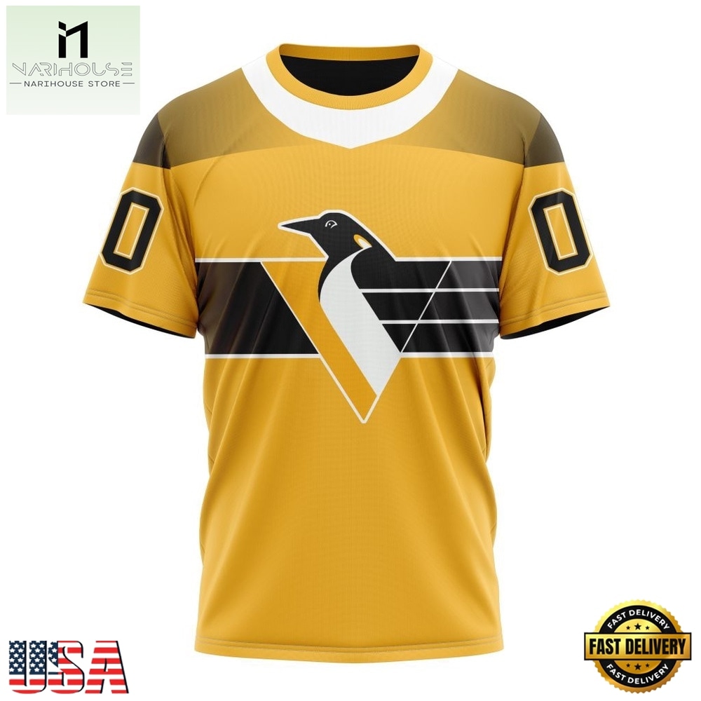 NHL Pittsburgh Penguins Specialized Unisex Kits With Retro Concepts Hoodie, T Shirt , NHL 3D Game Day Tee NHL Pittsburgh Penguins Specialized Unisex Kits With Retro Concepts Hoodie, T Shirt , NHL 3D Game Day Tee