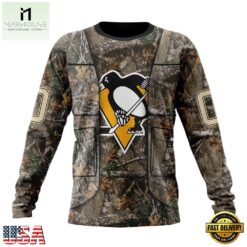 NHL Pittsburgh Penguins Specialized Unisex Vest Kits With Realtree Camo Hoodie, T Shirt, NHL 3D Game Day Tee Nhl Pittsburgh Penguins Specialized Unisex Vest Kits With Realtree Camo Hoodie T Shirt 3