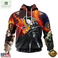 NHL Pittsburgh Penguins x Star War Specialized Design Hoodie, T Shirt , NHL 3D Game Day Tee Nhl Pittsburgh Penguins X Star War Specialized Design Hoodie T Shirt 1