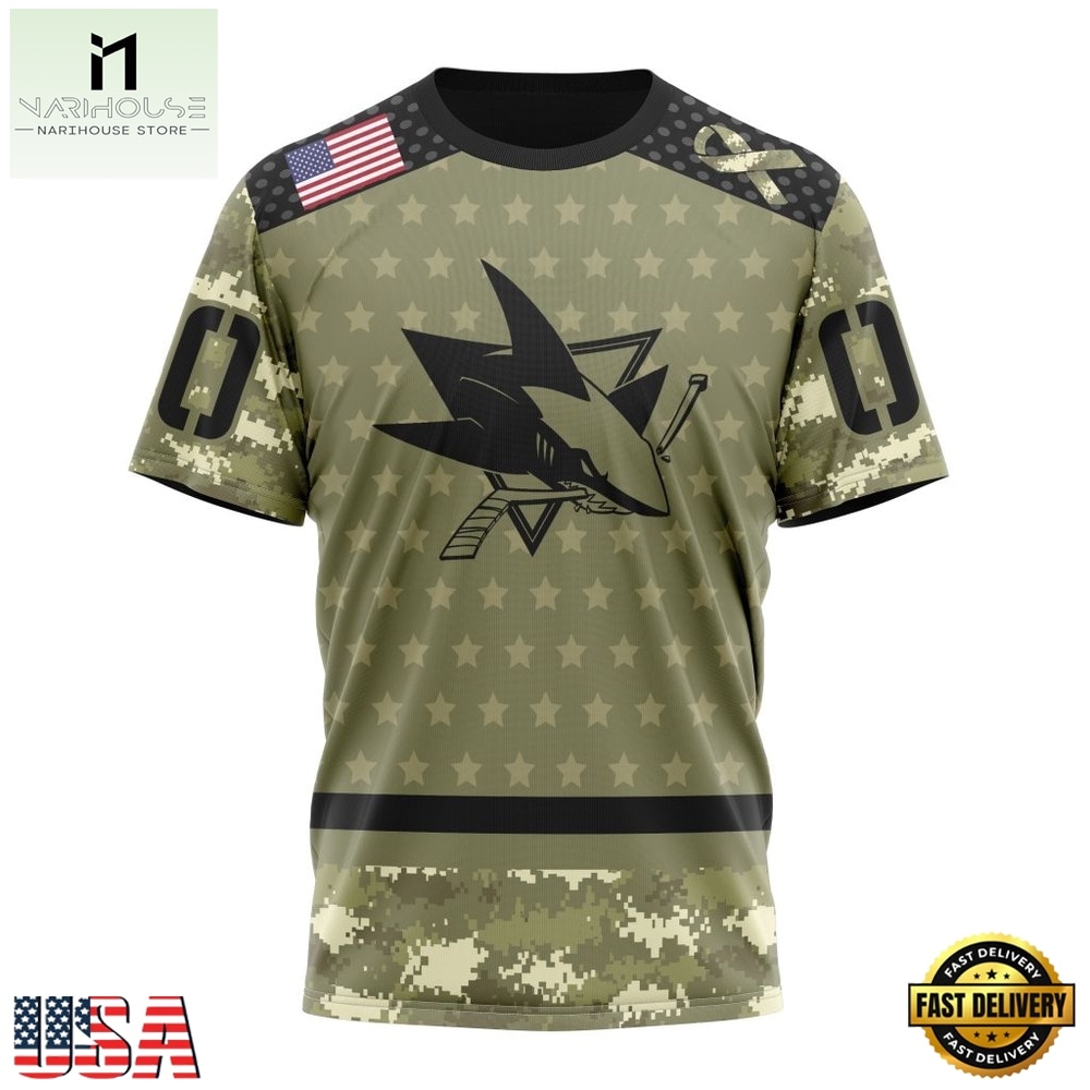 NHL San Jose Sharks Special Camo Military Appreciation Hoodie, T Shirt , NHL 3D Game Day Tee NHL San Jose Sharks Special Camo Military Appreciation Hoodie, T Shirt , NHL 3D Game Day Tee