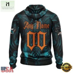NHL San Jose Sharks Special Design Halloween With Skull Art Hoodie, T Shirt , NHL 3D Game Day Tee Nhl San Jose Sharks Special Design Halloween With Skull Art Hoodie T Shirt 2