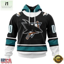 NHL San Jose Sharks Specialized Unisex Kits With Retro Concepts Hoodie, T Shirt , NHL 3D Game Day Tee Nhl San Jose Sharks Specialized Unisex Kits With Retro Concepts Hoodie T Shirt 1