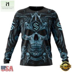 NHL Seattle Kraken Special Design Halloween With Skull Art Hoodie, T Shirt , NHL 3D Game Day Tee 6 NHL Seattle Kraken Special Design Halloween With Skull Art Hoodie, T Shirt , NHL 3D Game Day Tee Nhl Seattle Kraken Special Design Halloween With Skull Art Hoodie T Shirt 3