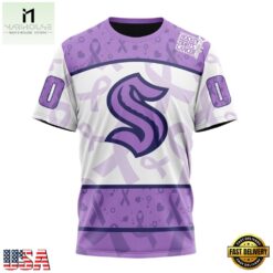 NHL Seattle Kraken Special Lavender Fight Cancer Hoodie, T Shirt , NHL 3D Game Day Tee 9 NHL Seattle Kraken Special Lavender Fight Cancer Hoodie, T Shirt , NHL 3D Game Day Tee Nhl Seattle Kraken Special Lavender Fight Cancer Hoodie T Shirt 5