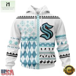 NHL Seattle Kraken Specialized Christmas Is Coming New Design Hoodie, T Shirt , NHL 3D Game Day Tee Nhl Seattle Kraken Specialized Christmas IS Coming New Design Hoodie T Shirt 1