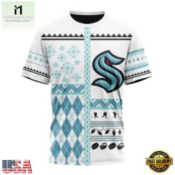 NHL Seattle Kraken Specialized Christmas Is Coming New Design Hoodie, T Shirt , NHL 3D Game Day Tee Nhl Seattle Kraken Specialized Christmas IS Coming New Design Hoodie T Shirt 4