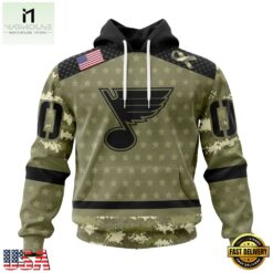 NHL St Louis Blues Special Camo Military Appreciation Hoodie, T Shirt , NHL 3D Game Day Tee Nhl ST Louis Blues Special Camo Military Appreciation Hoodie T Shirt 1