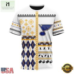 NHL St. Louis Blues Specialized Christmas Is Coming New Design Hoodie, T Shirt , NHL 3D Game Day Tee Nhl ST Louis Blues Specialized Christmas IS Coming New Design Hoodie T Shirt 4
