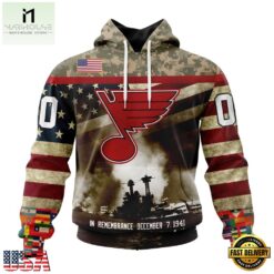 NHL St. Louis Blues Specialized Unisex Kits Remember Pearl Harbor Hoodie, T Shirt , NHL 3D Game Day Tee Nhl ST Louis Blues Specialized Unisex Kits Remember Pearl Harbor Hoodie T Shirt 1