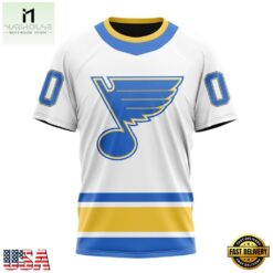 NHL St. Louis Blues Specialized Unisex Kits With Retro Concepts Hoodie, T Shirt , NHL 3D Game Day Tee Nhl ST Louis Blues Specialized Unisex Kits With Retro Concepts Hoodie T Shirt 4