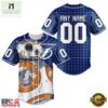 NHL Tampa Bay Lightning x BB 8 D Star War Baseball Jersey , NHL Graphic Baseball Jersey Nhl Tampa Bay Lightning X BB 8 D Star War Baseball Jersey 1
