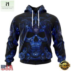 NHL Toronto Maple Leafs Special Design Halloween With Skull Art Hoodie, T Shirt , NHL 3D Game Day Tee Nhl Toronto Maple Leafs Special Design Halloween With Skull Art Hoodie T Shirt 1