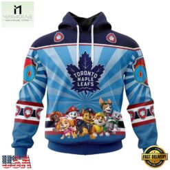 NHL Toronto Maple Leafs Special Paw Patrol Kits Hoodie, T Shirt , NHL 3D Game Day Tee Nhl Toronto Maple Leafs Special Paw Patrol Kits Hoodie T Shirt 1