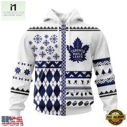 NHL Toronto Maple Leafs Specialized Christmas Is Coming New Design Hoodie, T Shirt , NHL 3D Game Day Tee Nhl Toronto Maple Leafs Specialized Christmas IS Coming New Design Hoodie T Shirt 1