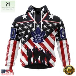NHL Toronto Maple Leafs Specialized Kits For Honor USS Military Hoodie, T Shirt , NHL 3D Game Day Tee Nhl Toronto Maple Leafs Specialized Kits For Honor Uss Military Hoodie T Shirt 1