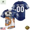 NHL Toronto Maple Leafs x BB 8 D Star War Baseball Jersey , NHL Graphic Baseball Jersey Nhl Toronto Maple Leafs X BB 8 D Star War Baseball Jersey 1