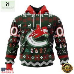 NHL Vancouver Canucks Hockey Christmas Is Coming 2026 Hoodie, T Shirt , NHL 3D Game Day Tee Nhl Vancouver Canucks Hockey Christmas IS Coming 2026 Hoodie T Shirt 1