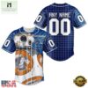 NHL Vancouver Canucks x BB 8 D Star War Baseball Jersey , NHL Graphic Baseball Jersey Nhl Vancouver Canucks X BB 8 D Star War Baseball Jersey 1