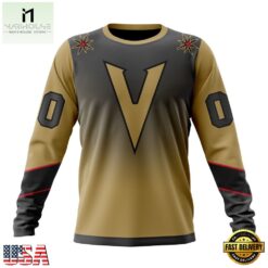 NHL Vegas Golden Knights Special Retro Gradient Design Hoodie, T Shirt, NHL 3D Game Day Tee Nhl Vegas Golden Knights Special Retro Gradient Design Hoodie T Shirt 3