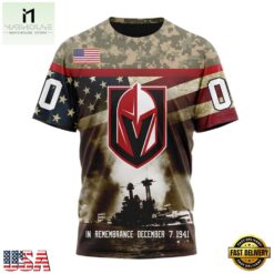 NHL Vegas Golden Knights Specialized Unisex Kits Remember Pearl Harbor Hoodie, T Shirt , NHL 3D Game Day Tee Nhl Vegas Golden Knights Specialized Unisex Kits Remember Pearl Harbor Hoodie T Shirt 4