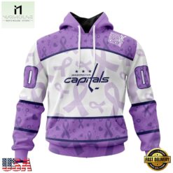 NHL Washington Capitals Special Lavender Fight Cancer Hoodie, T Shirt , NHL 3D Game Day Tee Nhl Washington Capitals Special Lavender Fight Cancer Hoodie T Shirt 1