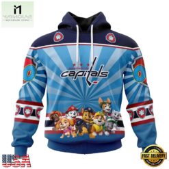NHL Washington Capitals Special Paw Patrol Kits Hoodie, T Shirt , NHL 3D Game Day Tee Nhl Washington Capitals Special Paw Patrol Kits Hoodie T Shirt 1