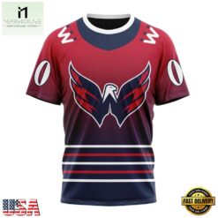 NHL Washington Capitals Special Retro Gradient Design Hoodie, T Shirt, NHL 3D Game Day Tee Nhl Washington Capitals Special Retro Gradient Design Hoodie T Shirt 4