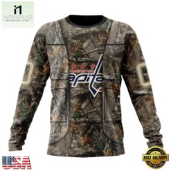 NHL Washington Capitals Specialized Unisex Vest Kits With Realtree Camo Hoodie, T Shirt, NHL 3D Game Day Tee Nhl Washington Capitals Specialized Unisex Vest Kits With Realtree Camo Hoodie T Shirt 3