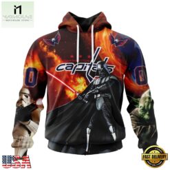 NHL Washington Capitals x Star War Specialized Design Hoodie, T Shirt , NHL 3D Game Day Tee Nhl Washington Capitals X Star War Specialized Design Hoodie T Shirt 1