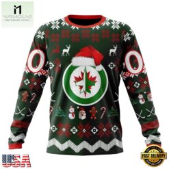 NHL Winnipeg Jets Hockey Christmas Is Coming 2026 Hoodie, T Shirt , NHL 3D Game Day Tee Nhl Winnipeg Jets Hockey Christmas IS Coming 2026 Hoodie T Shirt 3