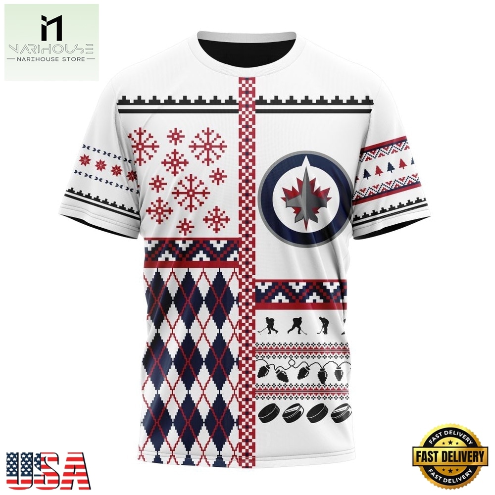 NHL Winnipeg Jets Specialized Christmas Is Coming New Design Hoodie, T Shirt , NHL 3D Game Day Tee NHL Winnipeg Jets Specialized Christmas Is Coming New Design Hoodie, T Shirt , NHL 3D Game Day Tee