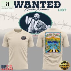 Noah Kahan The Great Divide Tour 2026 New Edition T Shirt, Popular 3D Music Tee Noah Kahan The Great Divide Tour 2026 New Edition T Shirt
