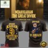 Noah Kahan x San Diego Padres The Great Divide Tour 2026 T Shirt, Hot 3D Shirt Trend Noah Kahan X San Diego Padres The Great Divide Tour 2026 T Shirt