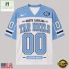 North Carolina Tar Heels NCAA College Team Pride Personalized Football jersey, NCAA Football Fan Jersey North Carolina Tar Heels Ncaa College Team Pride Personalized Football Jersey