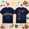 Notre Dame Fighting Irish NCAA Autism Awareness Puzzle Ribbon T Shirt , NCAA College 3D Shirt 3 Notre Dame Fighting Irish NCAA Autism Awareness Puzzle Ribbon T Shirt , NCAA College 3D Shirt Notre Dame Fighting Irish Ncaa Autism Awareness Puzzle Ribbon T Shirt