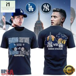 NY Dodgers x New York Yanke 2026 Yankee Stadium 3D Shirt, Hot 3D Shirt Trend NY Dodgers X New York Yanke 2026 Yankee Stadium 3D Shirt