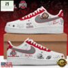 Ohio State Buckeyes 2026 NCAA Football Back To School Air Force 1 Shoes Sneakers , Sporty Sneakers Shoes Ohio State Buckeyes 2026 Ncaa Football Back TO School Air Force 1 Shoes Sneakers