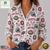 Ohio State Buckeyes NCAA College Spirit Blossoms Women Casual Shirt, CAA Women Team Shirt Ohio State Buckeyes Ncaa College Spirit Blossoms Women Casual Shirt