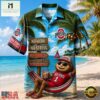 Ohio State Buckeyes NCAA No Work No Stress Hawaiian Shirt , Trendy NCAA Hawaiian Ohio State Buckeyes Ncaa NO Work NO Stress Hawaiian Shirt