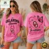 Oklahoma Sooners 2026 NCAA Pink October Breast Cancer Awareness Fan Pride Unisex T Shirt , NCAA College 3D Shirt Oklahoma Sooners 2026 Ncaa Pink October Breast Cancer Awareness Fan Pride Unisex T Shirt