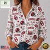 Oklahoma Sooners NCAA College Spirit Blossoms Women Casual Shirt, CAA Women Team Shirt Oklahoma Sooners Ncaa College Spirit Blossoms Women Casual Shirt