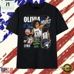 Olivia Miles #5 Minnesota Lynx Point Guard WNBA Graphic 2026 T Shirt , Stylish 2D Graphic Shirt Olivia Miles 5 Minnesota Lynx Point Guard Wnba Graphic 2026 T Shirt