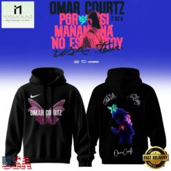 Omar Courtz Por Si Manana No Estoy Tour Signature Hoodie, Popular 3D Music Tee Omar Courtz Por SI Manana NO Estoy Tour Signature Hoodie
