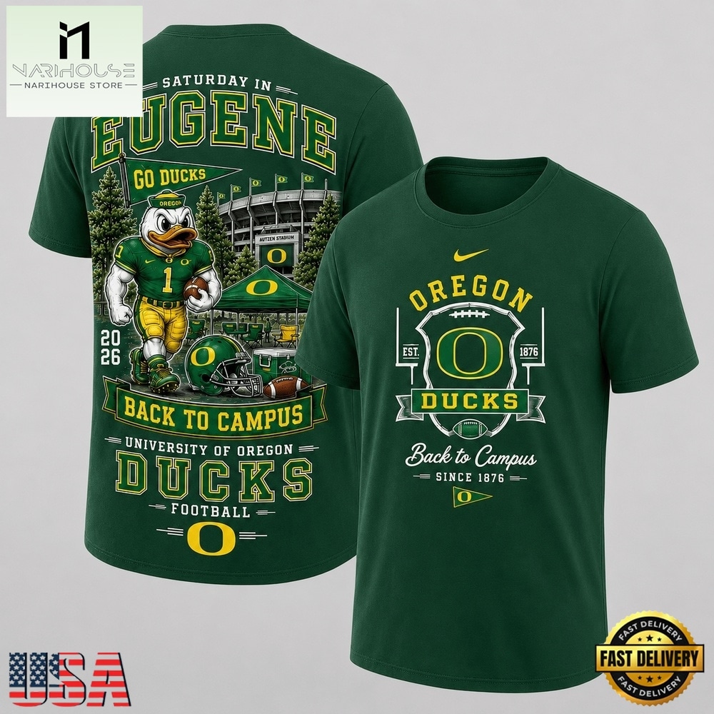 Oregon Ducks 2026 NCAA Back To Campus 3D Shirt , NCAA College 3D Shirt Oregon Ducks 2026 NCAA Back To Campus 3D Shirt , NCAA College 3D Shirt