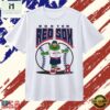 Oscar the Grouch Boston Red Sox Mascot Baseball T Shirt, Stylish 2D Graphic Shirt Oscar The Grouch Boston Red Sox Mascot Baseball T Shirt