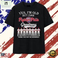 Philadelphia Phillies Legends Thank You For The Memories Graphic T Shirt , Stylish 2D Graphic Shirt Philadelphia Phillies Legends Thank You For The Memories Graphic T Shirt