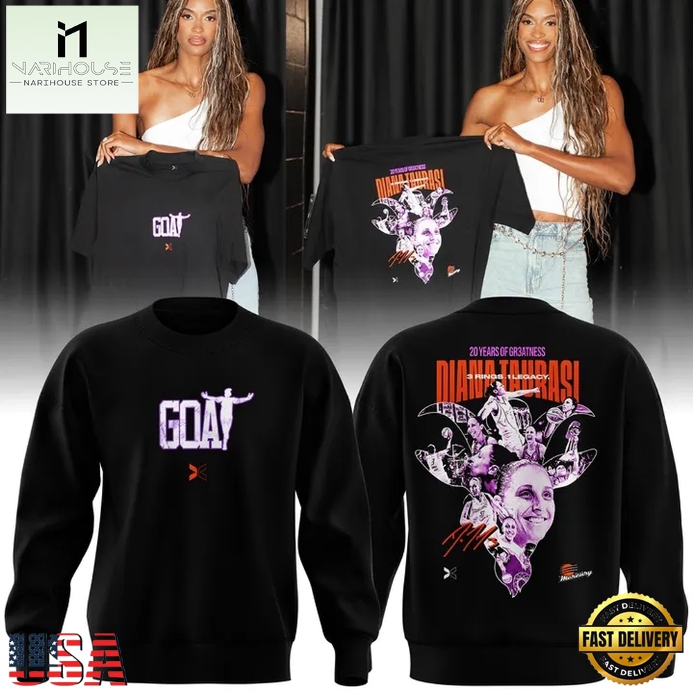 Phoenix Mercury x Togethxr GOAT 2026 Sweatshirt , Popular 3D Music Tee Phoenix Mercury x Togethxr GOAT 2026 Sweatshirt , Popular 3D Music Tee