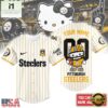 Pittsburgh Steelers NFL Kitty Game Day Custom Baseball Jersey Shirt , NFL Game Day Jersey Pittsburgh Steelers Nfl Kitty Game Day Custom Baseball Jersey Shirt